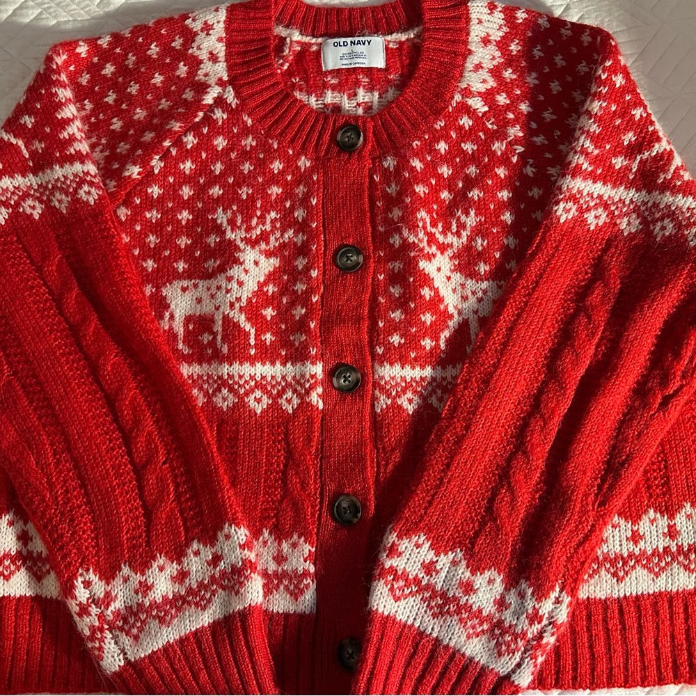 Nordic style winter sweater